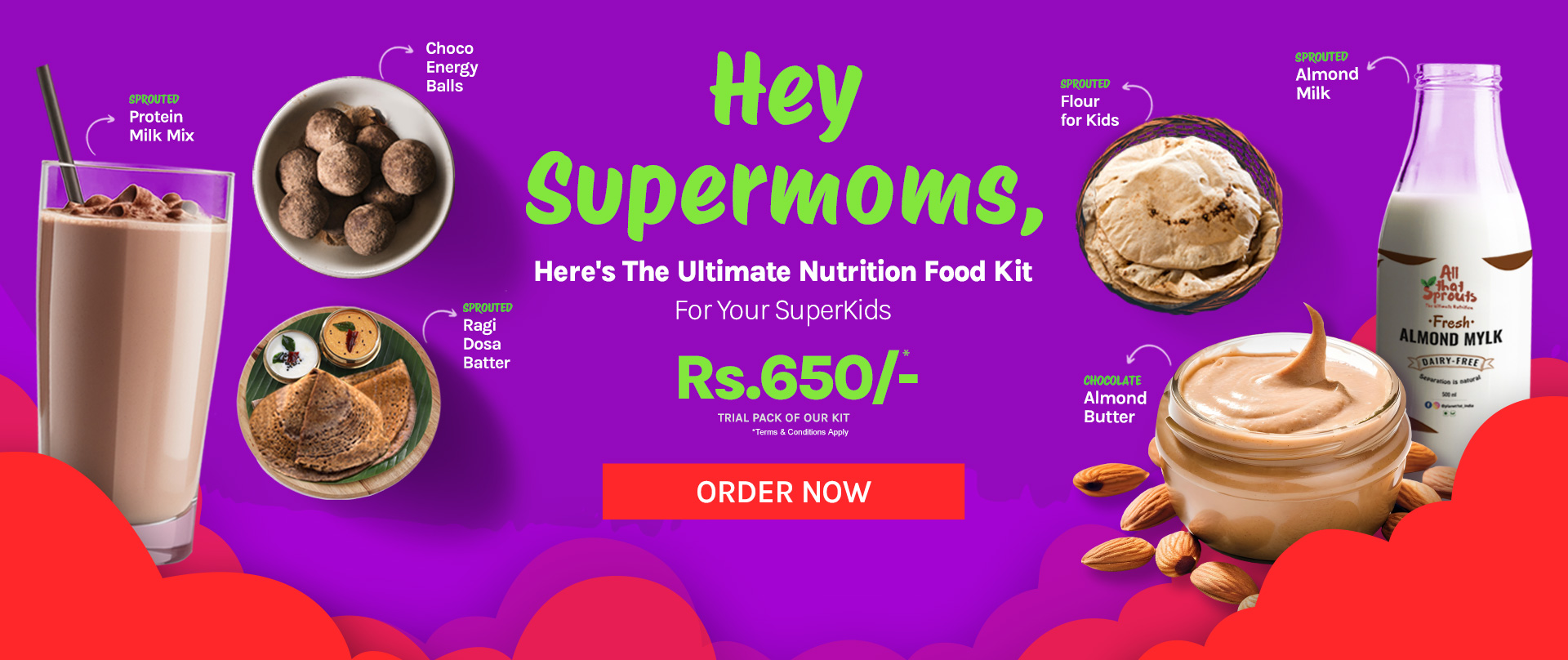 Food Kit for Superkids at All That Sprouts